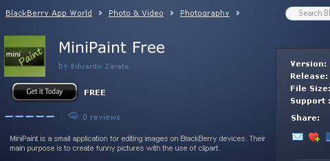 MiniPaint App World